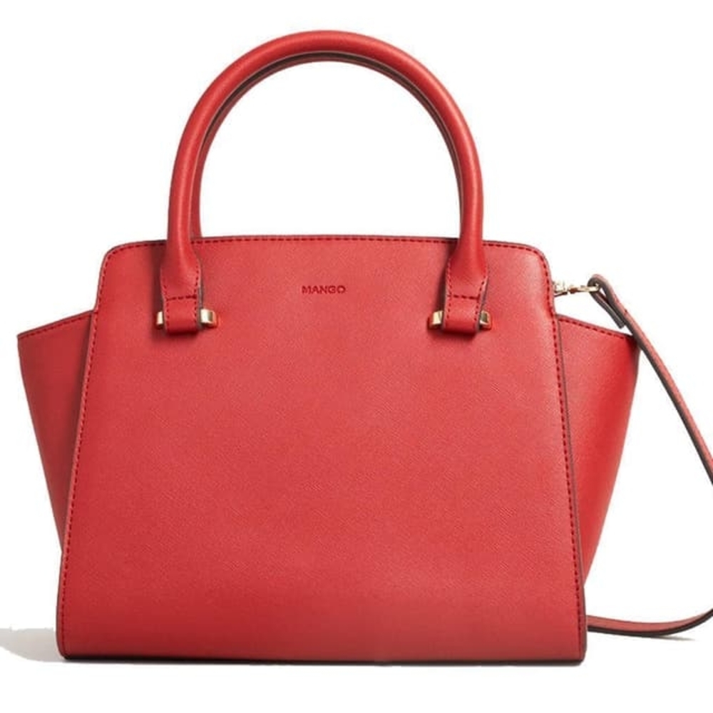 Mango Red Handbag